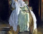 哈姆雷特中的皇后 - 埃德温·奥斯汀·艾比